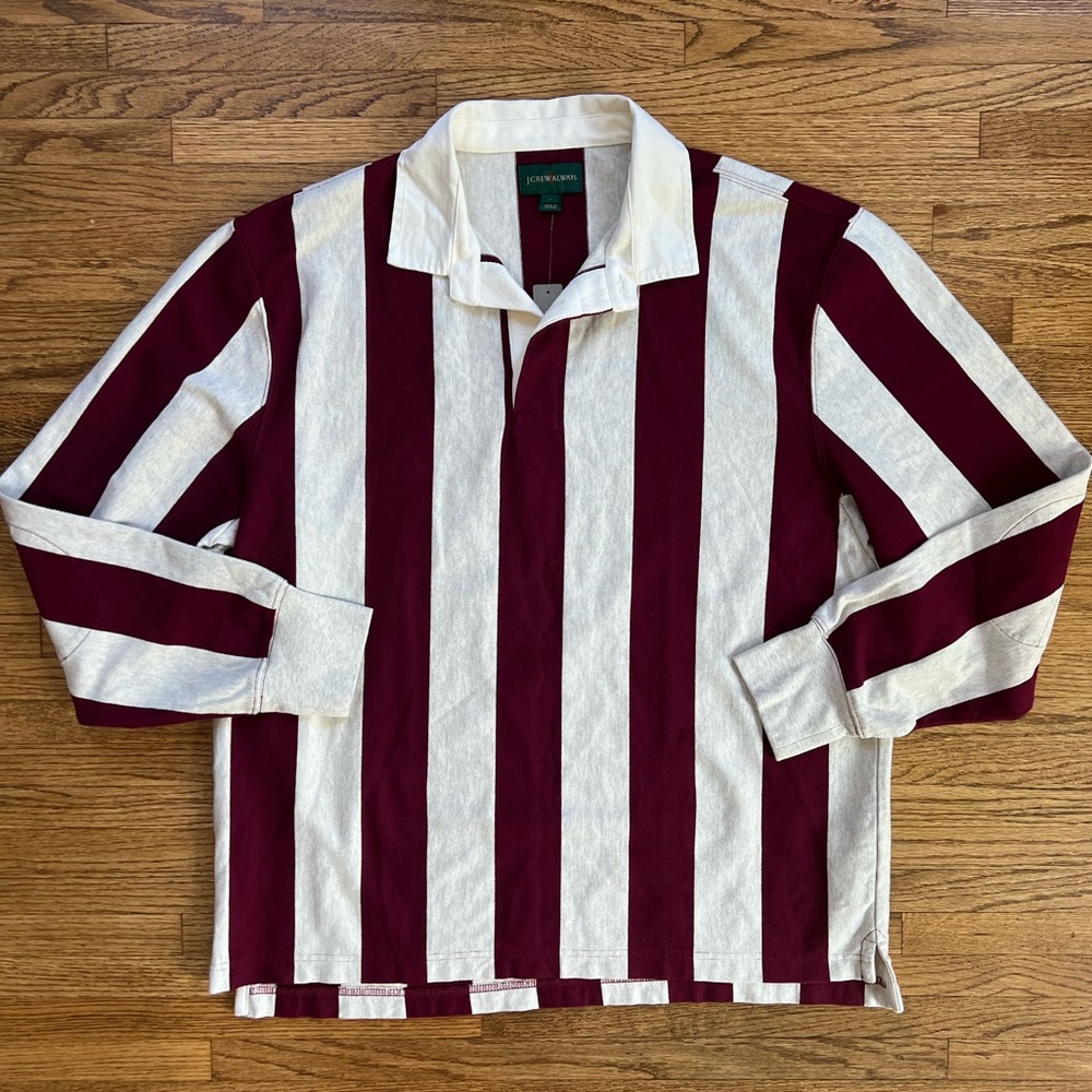 Jcrew rugby polo
